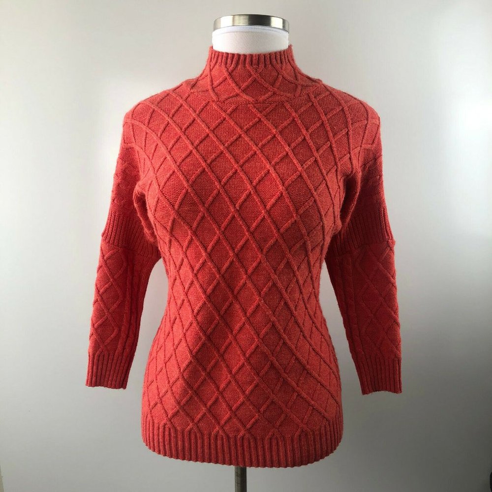 Mer Sea Libson Traveler Sweater Lattice Front OSFM - Picture 2 of 12